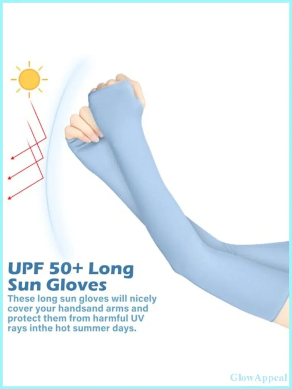 4 Pack Sun Gloves for Women UV Protection Fingerless Modal Cotton Driving Gloves